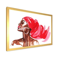 Portrait of African American Woman IX  Wall Art