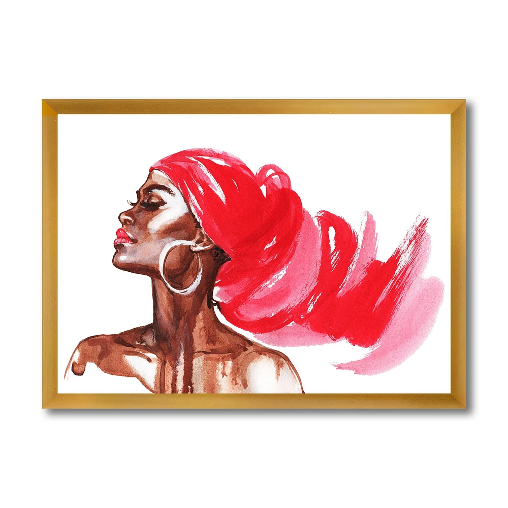 Portrait of African American Woman IX  Wall Art