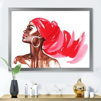 Portrait of African American Woman IX  Wall Art