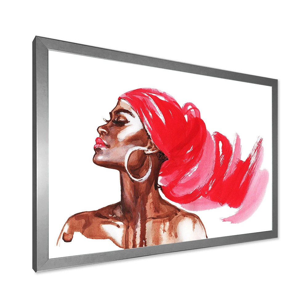 Portrait of African American Woman IX  Wall Art