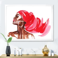 Portrait of African American Woman IX  Wall Art