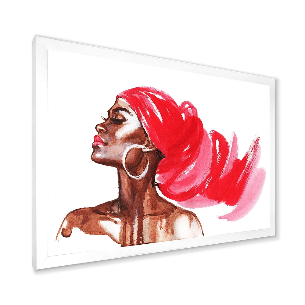 Portrait of African American Woman IX  Wall Art