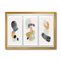 Minimalistic Compostion of Organic Shapes I  Wall Art