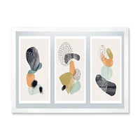 Minimalistic Compostion of Organic Shapes I  Wall Art