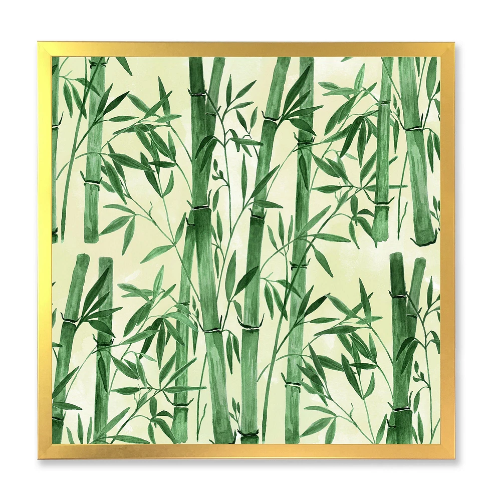 Toile « Bamboo Branches The Forest I »