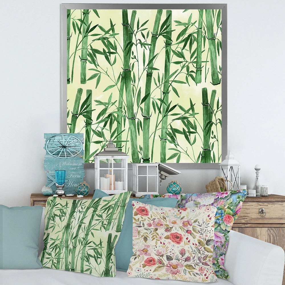 Toile « Bamboo Branches The Forest I »