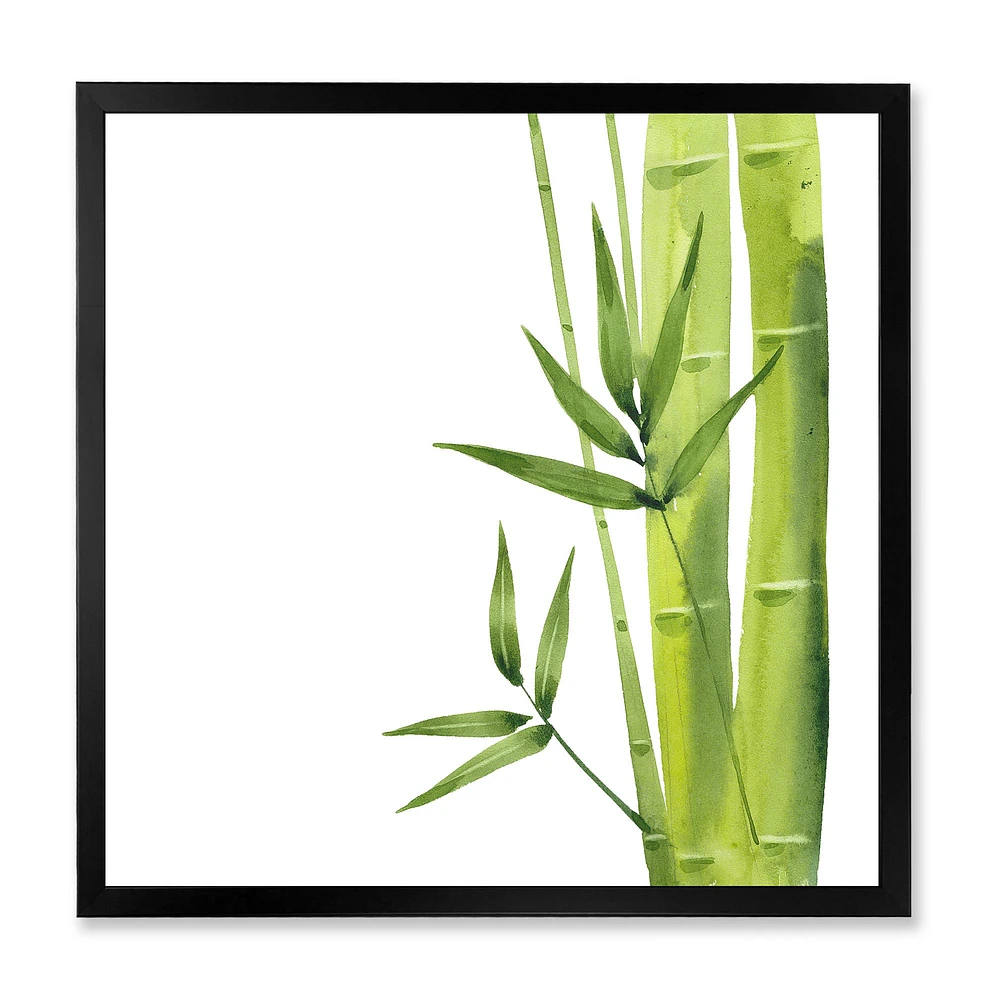 Toile « Bamboo Branches The Forest V »