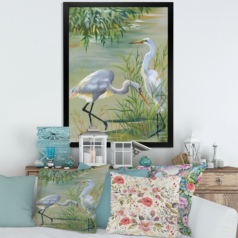 Heron Birds I  Wall Art