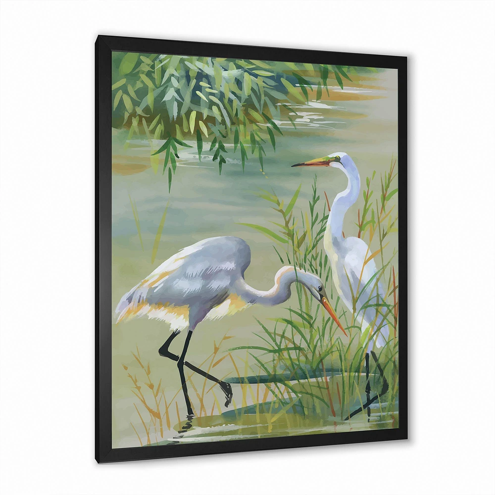 Heron Birds I  Wall Art