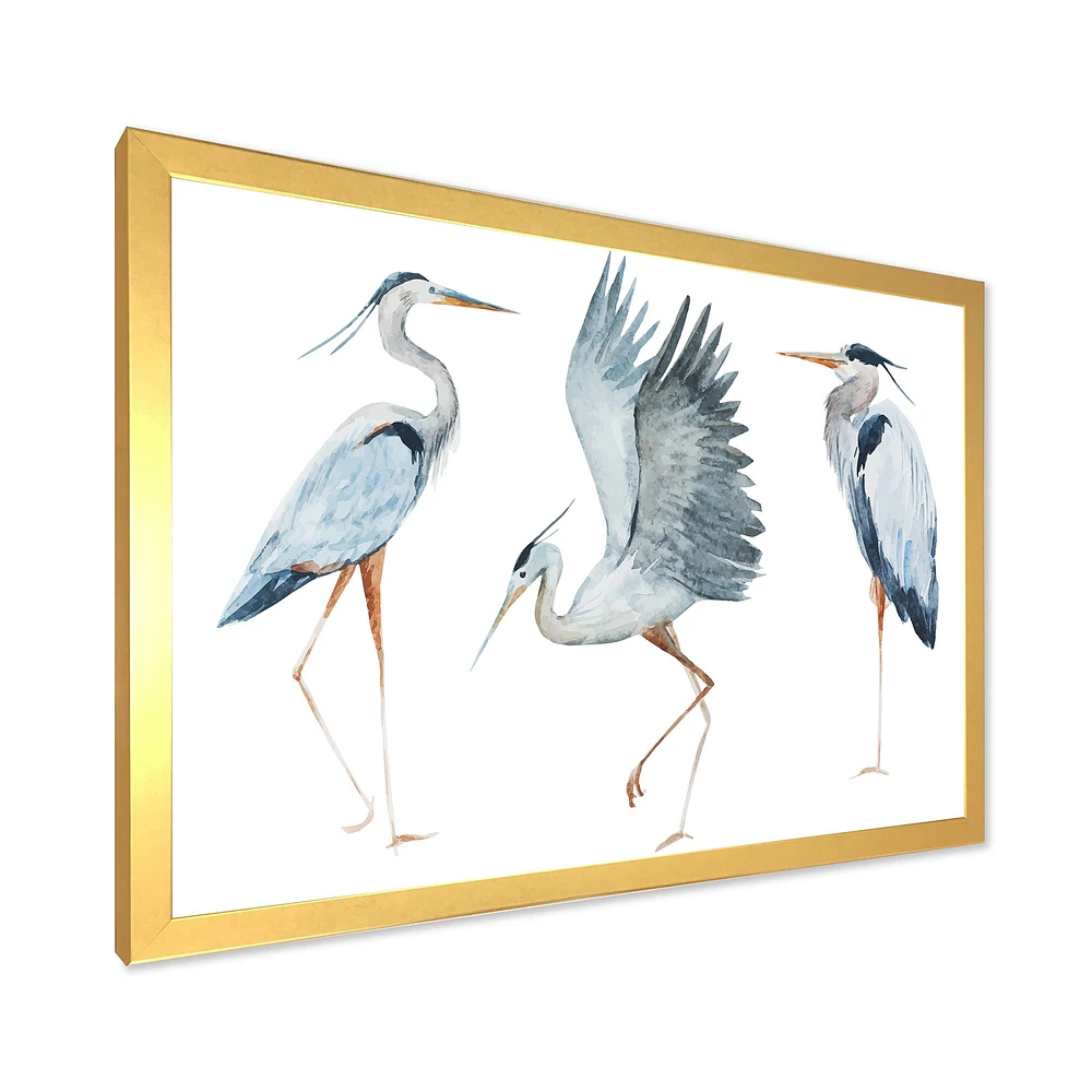 Heron Birds II  Wall Art