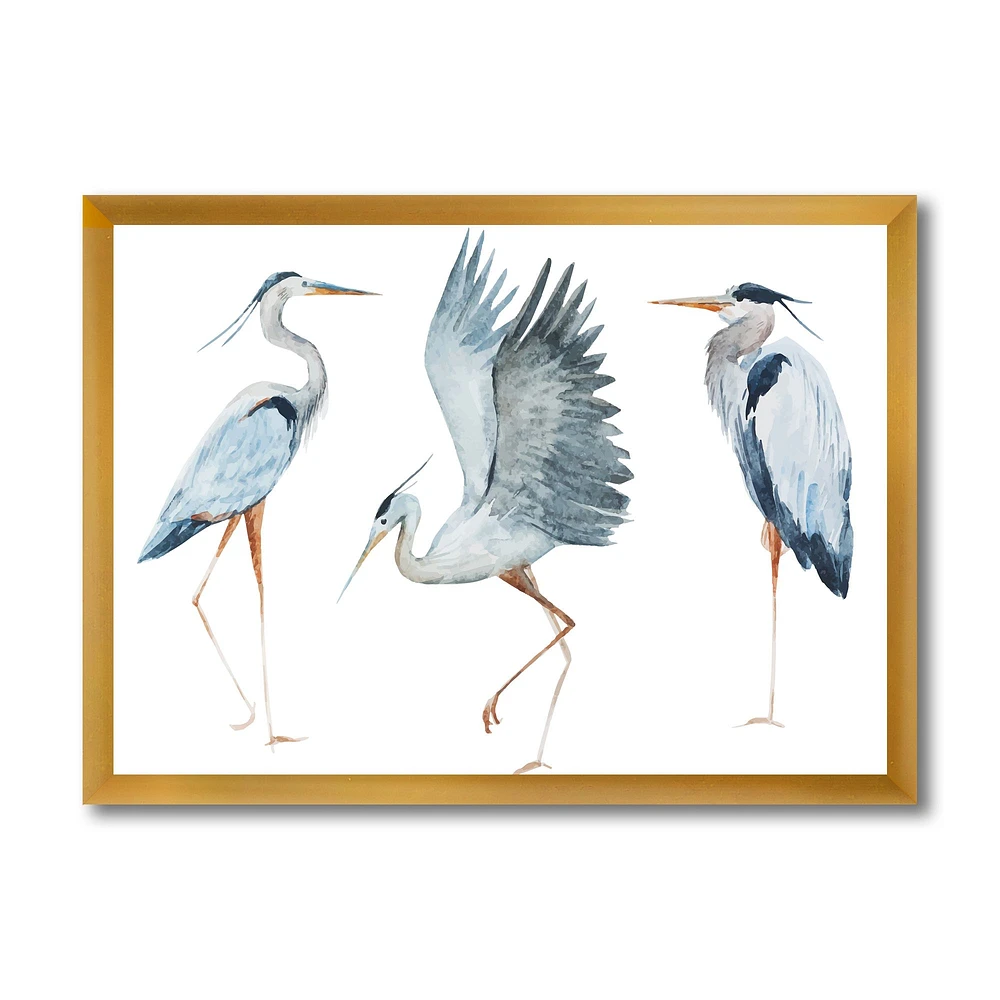 Heron Birds II  Wall Art