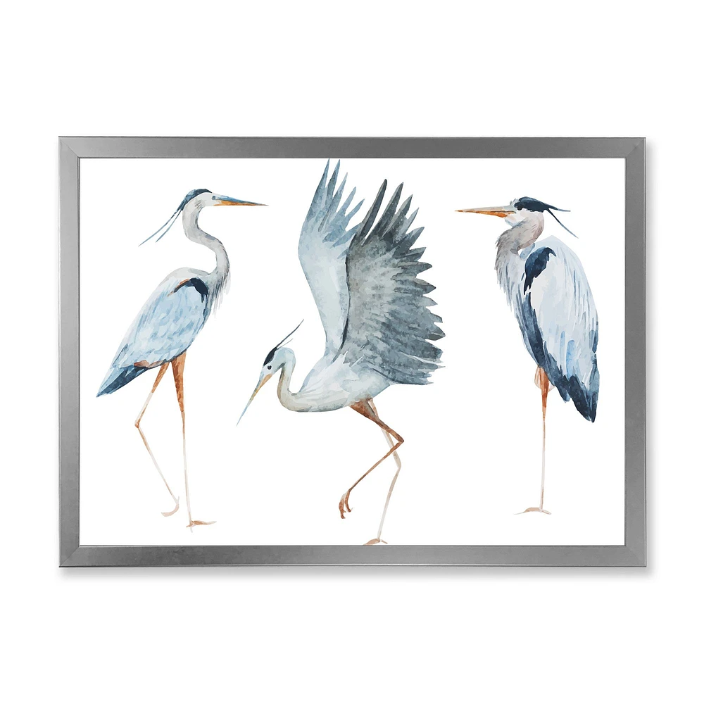 Heron Birds II  Wall Art