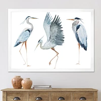 Heron Birds II  Wall Art