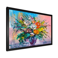 Bouquet of VIbrant Flowers  Wall Art