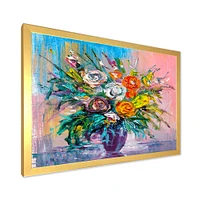 Bouquet of VIbrant Flowers  Wall Art