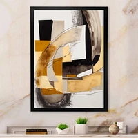 Glam Art Deco Abstract IV Wall