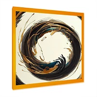 Gold Glamour Circle 1 Wall Art