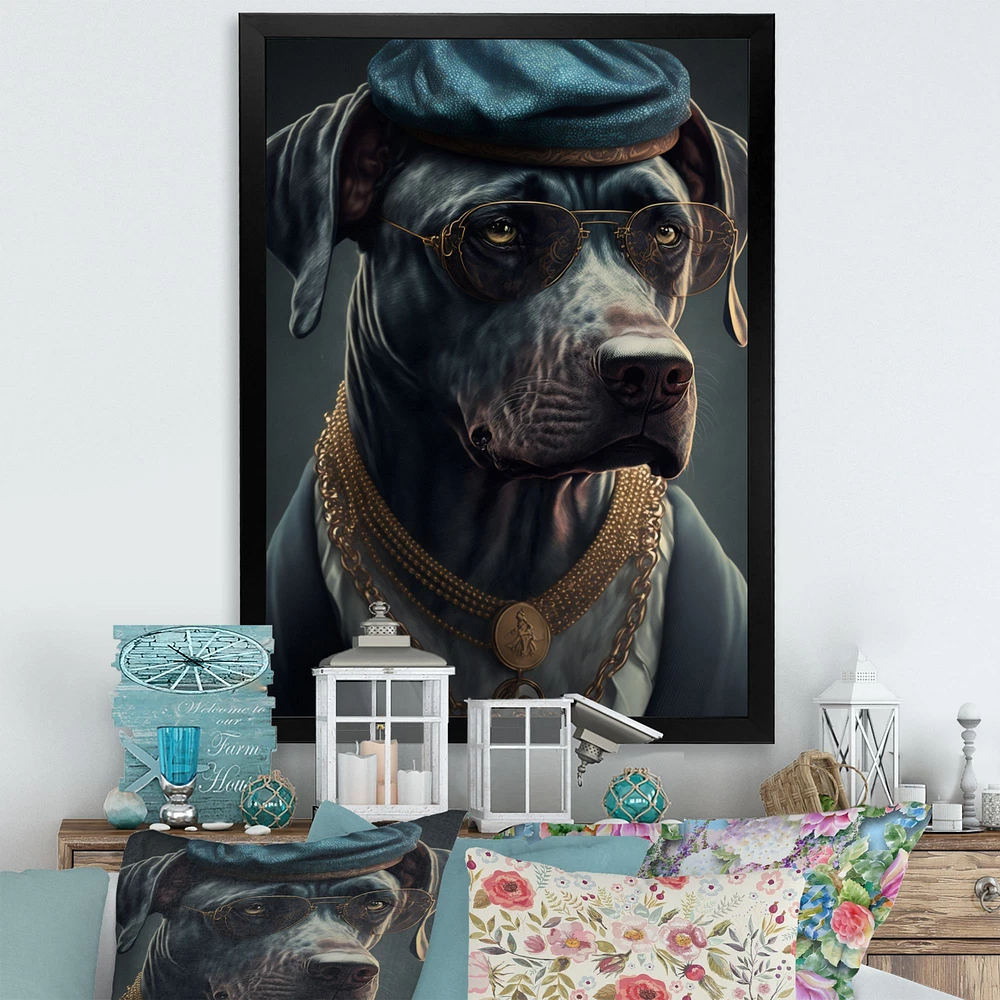 Mafia Dog I Wall Art