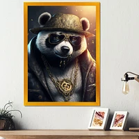 Panda Gangster NYC I Wall Art