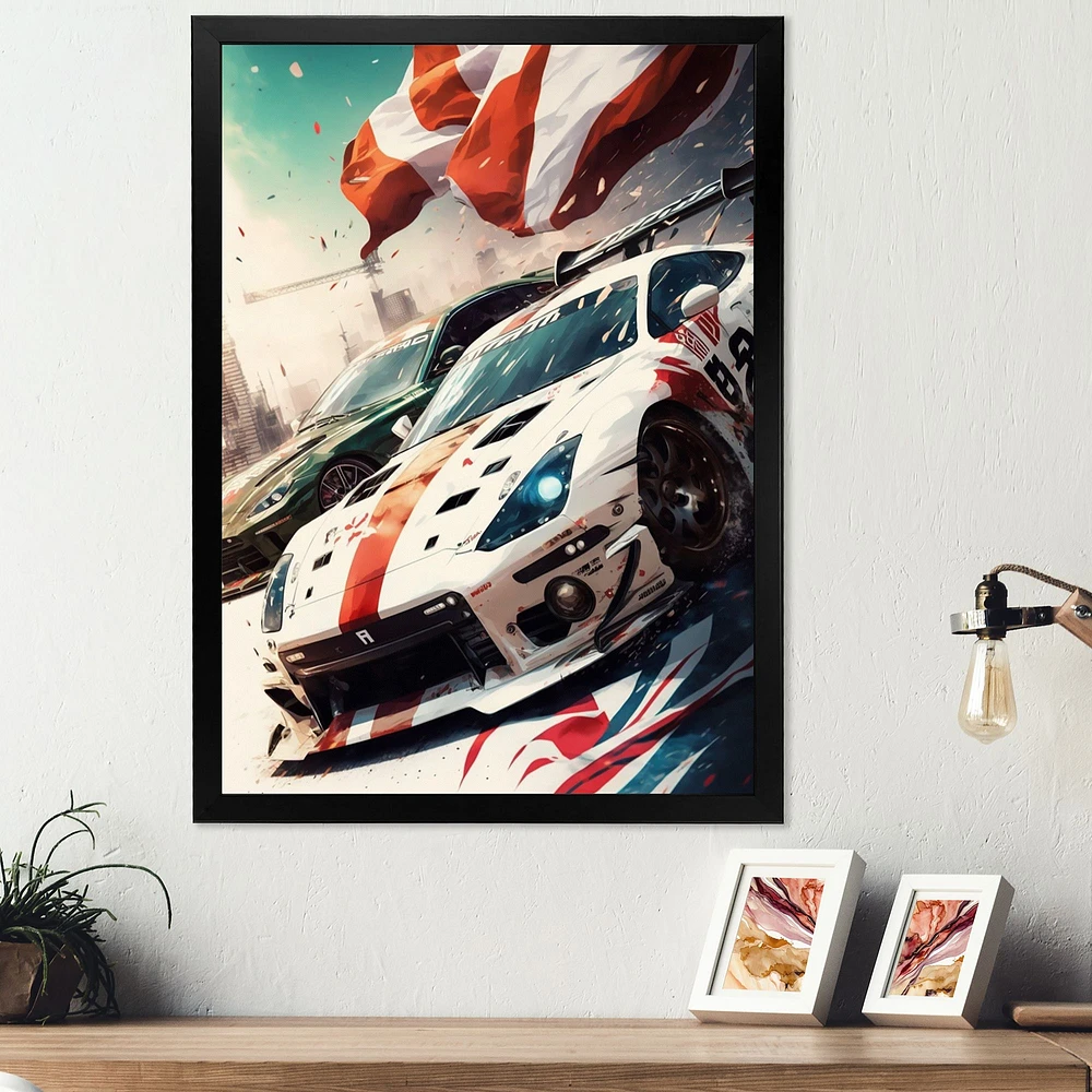 Tokyo Japan Driving Car IV Wall Art