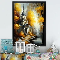 Church Forest Autumn IV Wall Art