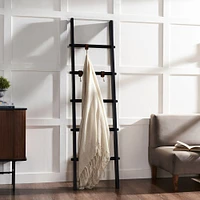 Mareva Decorative Ladder For Throws with Accent Hooks