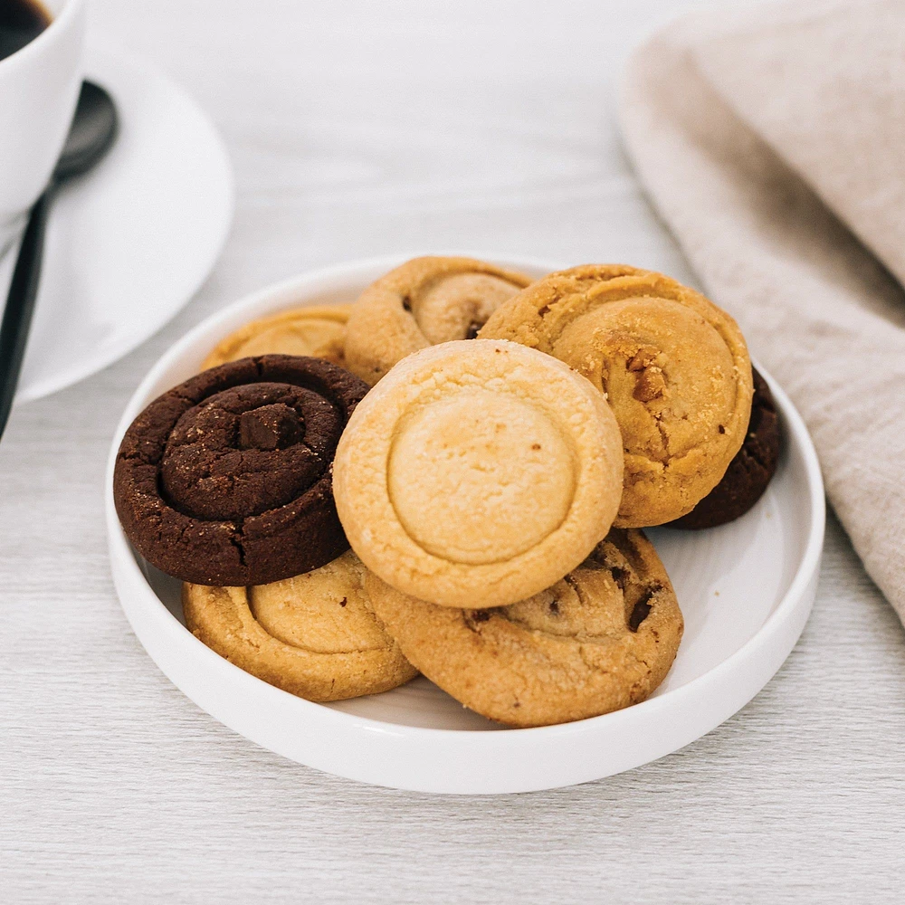 Assorted Shortbread Butter Cookie Jar - 83 pc 