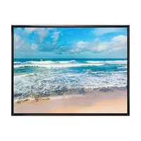 indian Ocean Panoramic View  Canvas Art