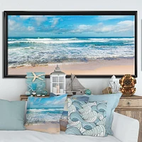 indian Ocean Panoramic View  Canvas Art