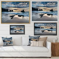 Beautiful Porthcothan Bay Canvas Wall Art