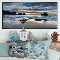 Beautiful Porthcothan Bay Canvas Wall Art