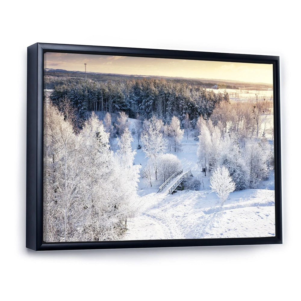 Toile « Beautiful Winter Panorama