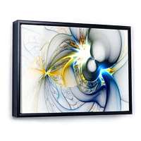 Shining Multi Colored Plasma  Wall Art Canvas