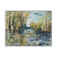 Toile « Rocky River the Forest »