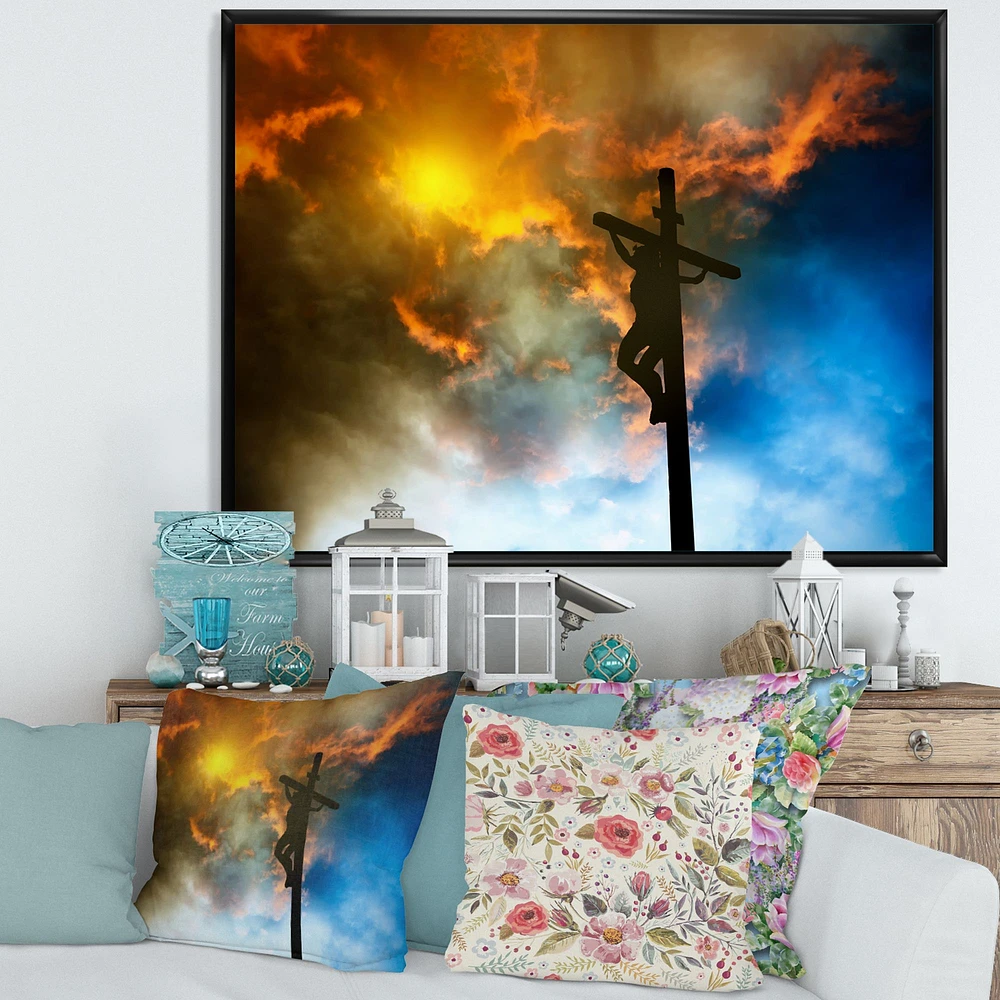 Jesus on the cross  Wall Art