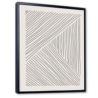 Toile « Minimal Geometrical Lines II »