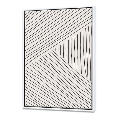 Minimal Geometrical Lines II  Wall Art