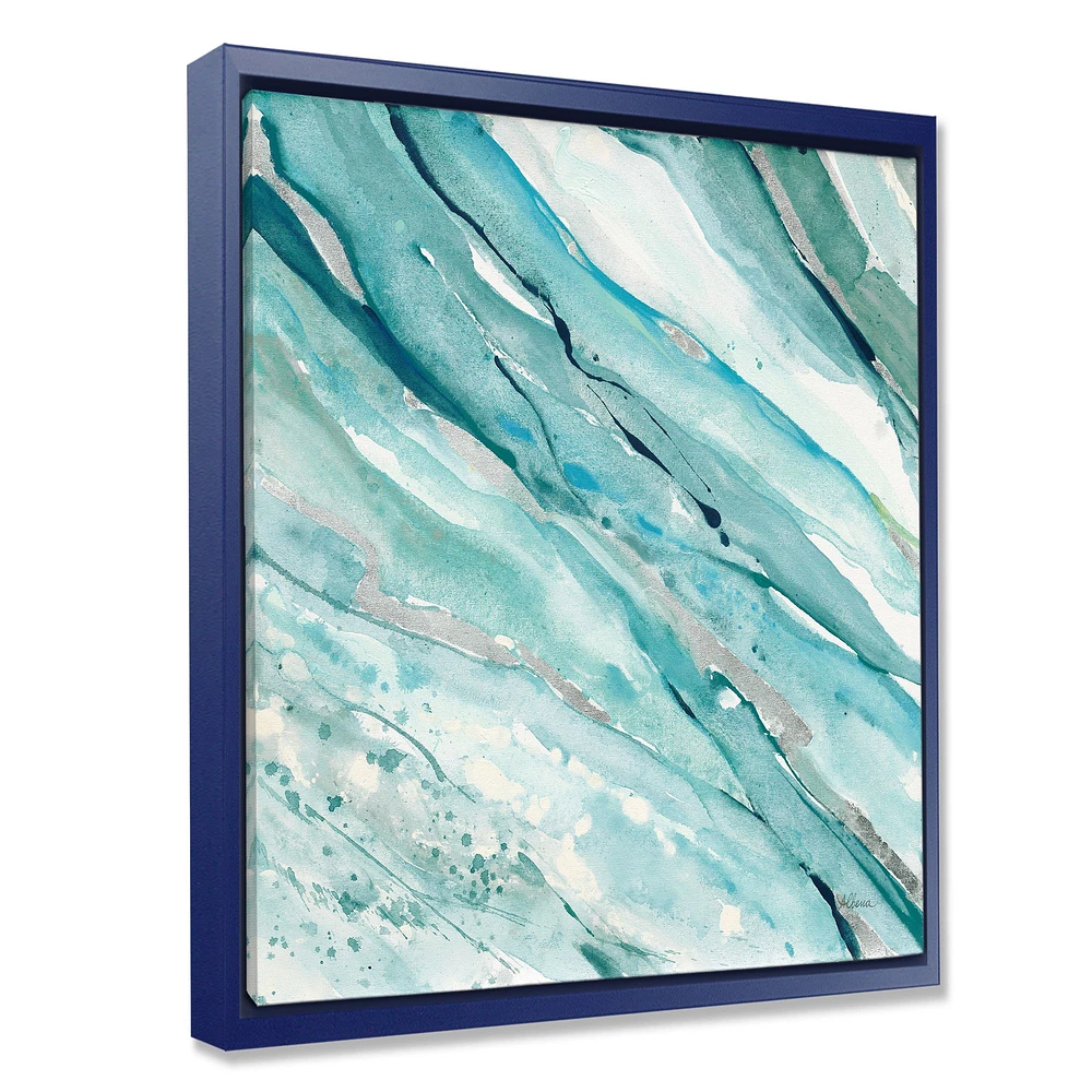 Silver Springs I Blue Green  Wall Art