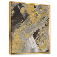 Marble Gold and Black  Wall Art