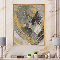 Marble Gold and Black II  Wall Art