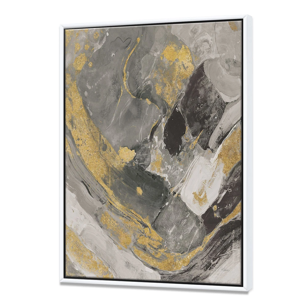 Marble Gold and Black II  Wall Art