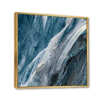 Splash Blue Indigo  Wall Art