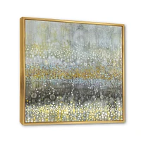 Glam Rain Abstract III - Modern & Contemporary Wall Art