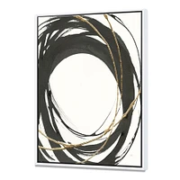 Gold Glamour Circle II  Wall Art