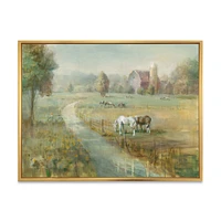 Tranquil Country Field  Wall Art