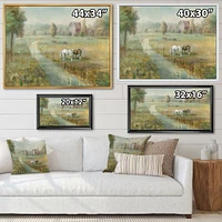 Tranquil Country Field  Wall Art