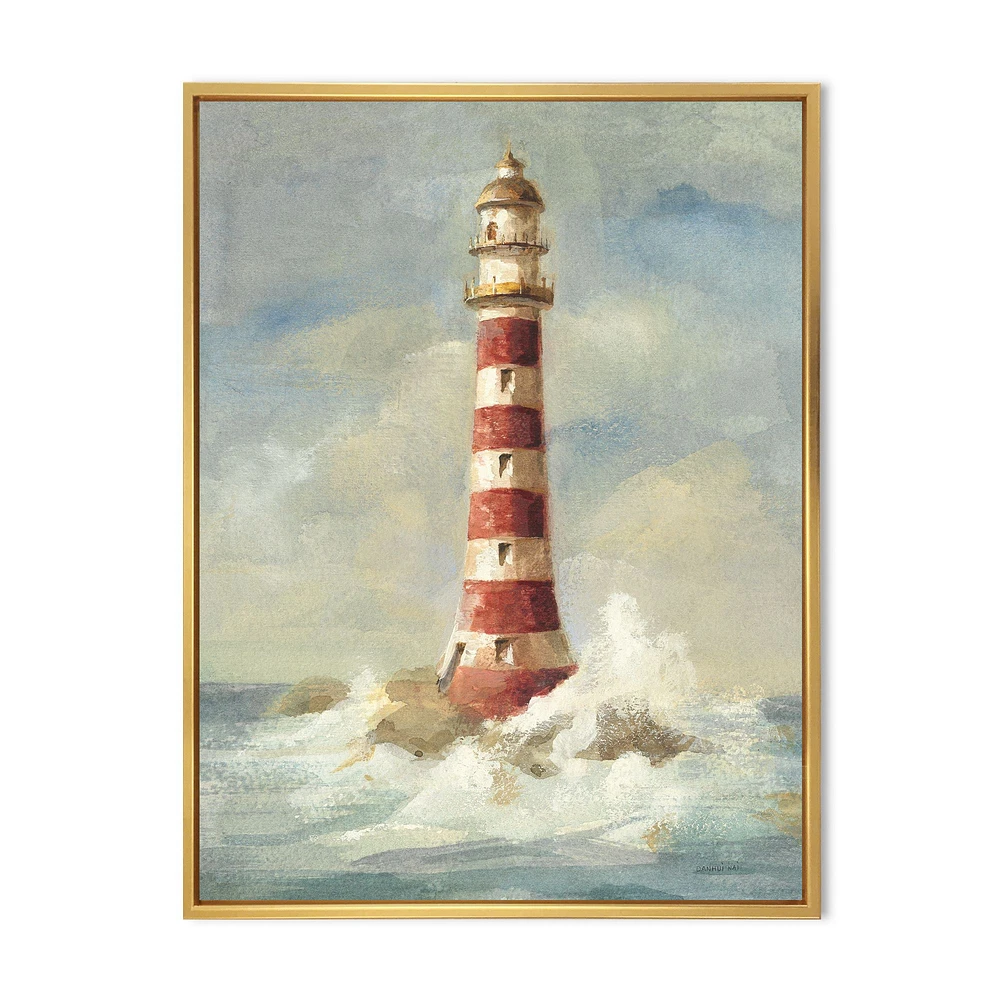 Ocean Lighthouse  Wall Art