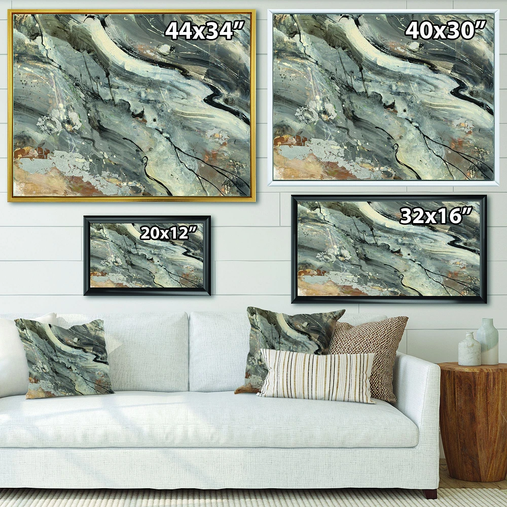 Fire and Ice Minerals V  Wall Art