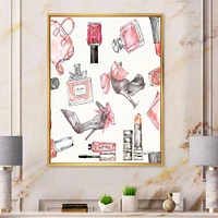 Glam Chic Accents Pattern I  Canvas Wall Art