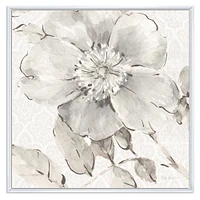 Indigold Grey Peonies II  Wall Art